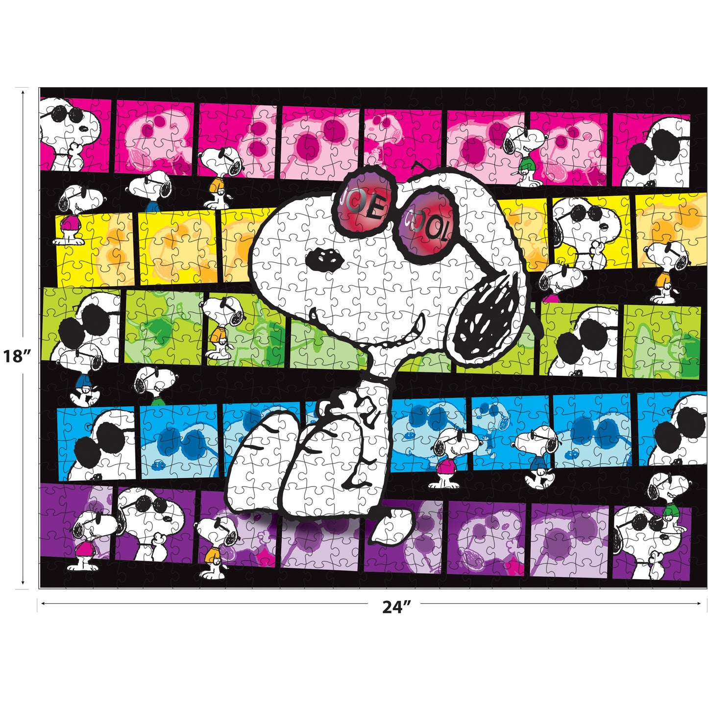 RoseArt - Peanuts Joe Cool - 500 Piece Jigsaw Puzzle