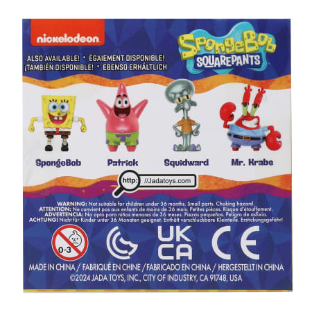 Spongebob Squarepants Spongebob Figure Metalfigs Diecast Collectible 2.5 in