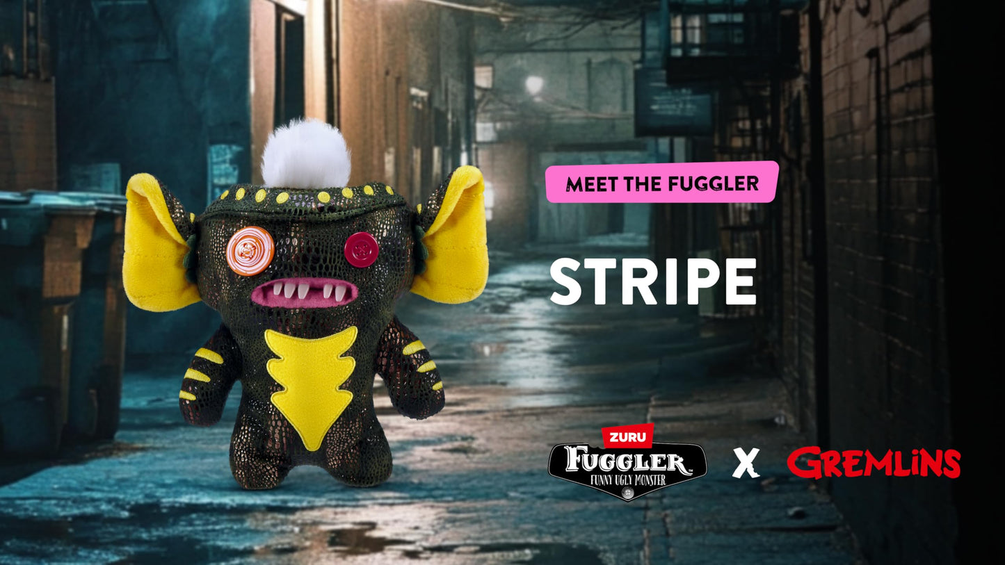 Fuggler Gremlins 9-inch Stripe Funny Ugly Monster Plush Toy
