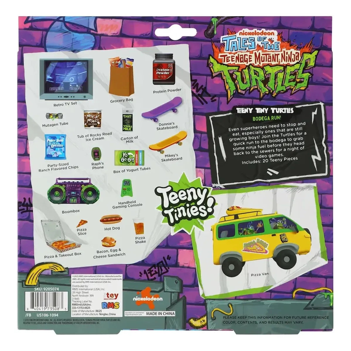 Teeny Tinies! Tales of the Teenage Mutant Ninja Turtles Bodega Run Playset