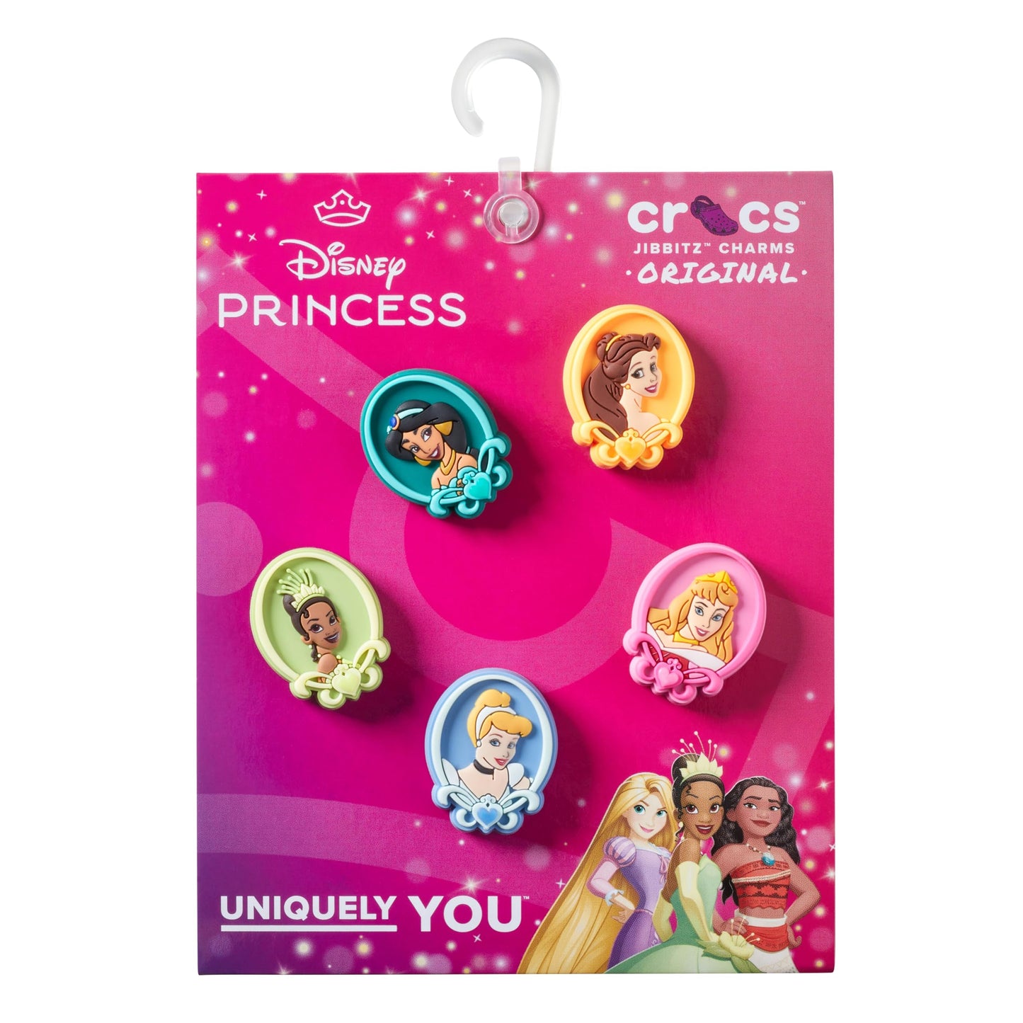 Crocs Jibbitz Disney Princess 5-pack | Jibbitz for Crocs
