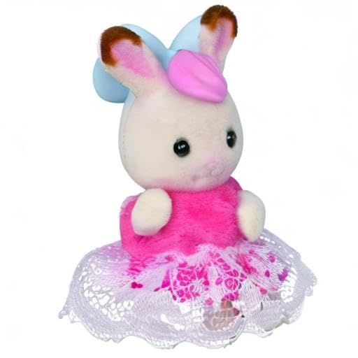 Calico Critters Baby Fun Hair Series Blind Bag Surprise Set Including Doll Figure and Accessory (Includes 1 Bag, Styles Vary)