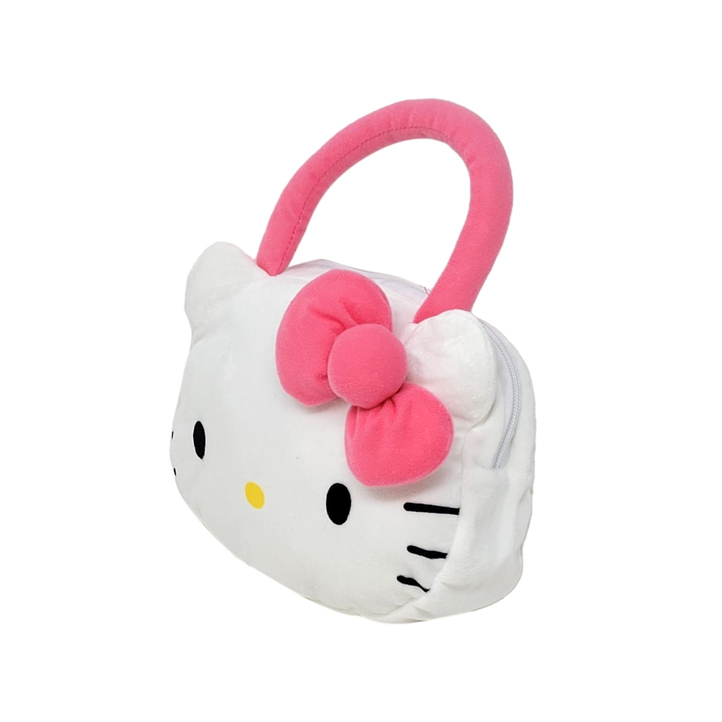 Hello Kitty Plush Head-Shaped Handbag