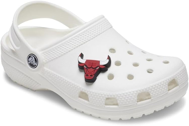 Crocs NBA Chicago Bulls Shoe Charm | Jibbitz for Crocs