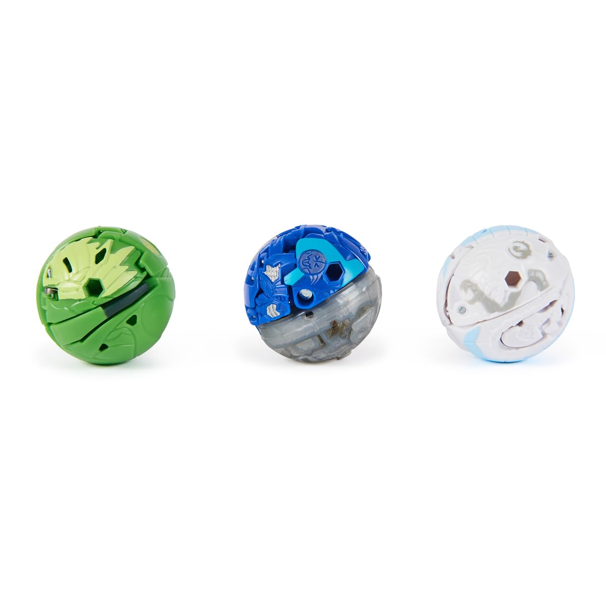 Bakugan Starter 3-Pack Spinning Action Figures, Special Attack Hammerhead, Bruiser and Ventri
