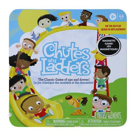 Just Play Travel Games Bundle Tin 4-Pack: Candy Land, Chutes and Ladders, Guess Who? and Connect 4