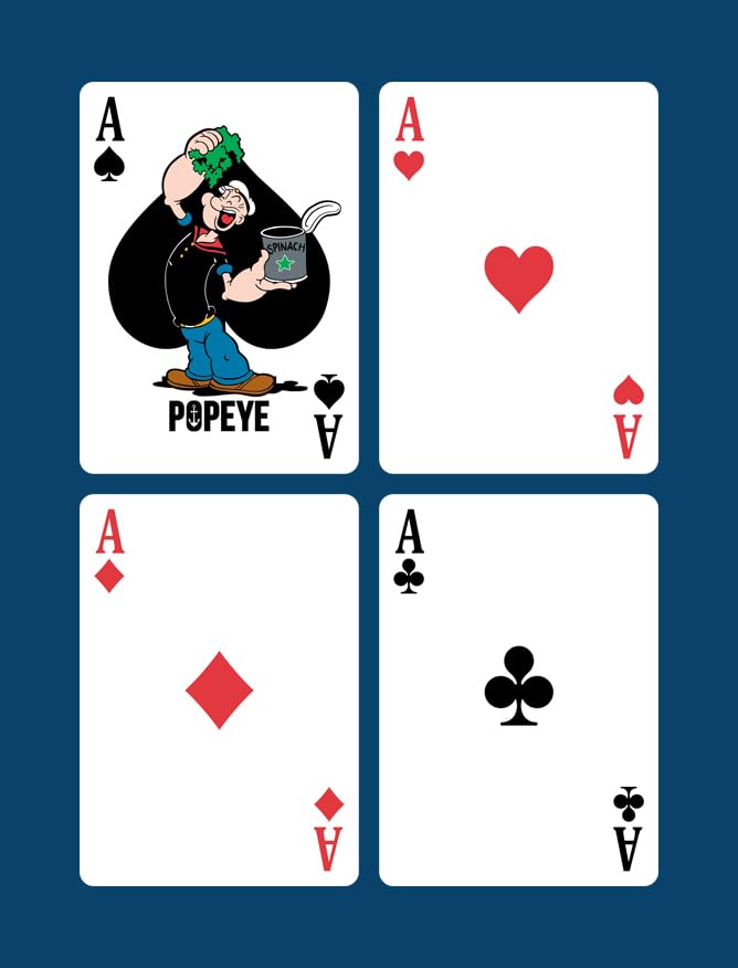 Bicycle Popeye The Sailor Man Limited Edition Playing Cards