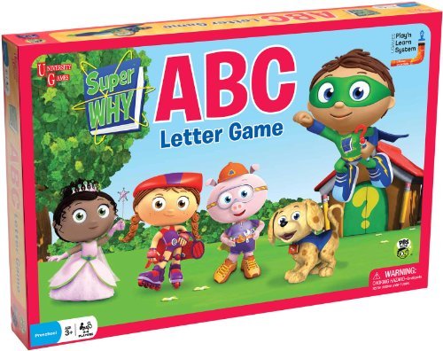 Super Why! ABC Letter Game University Games