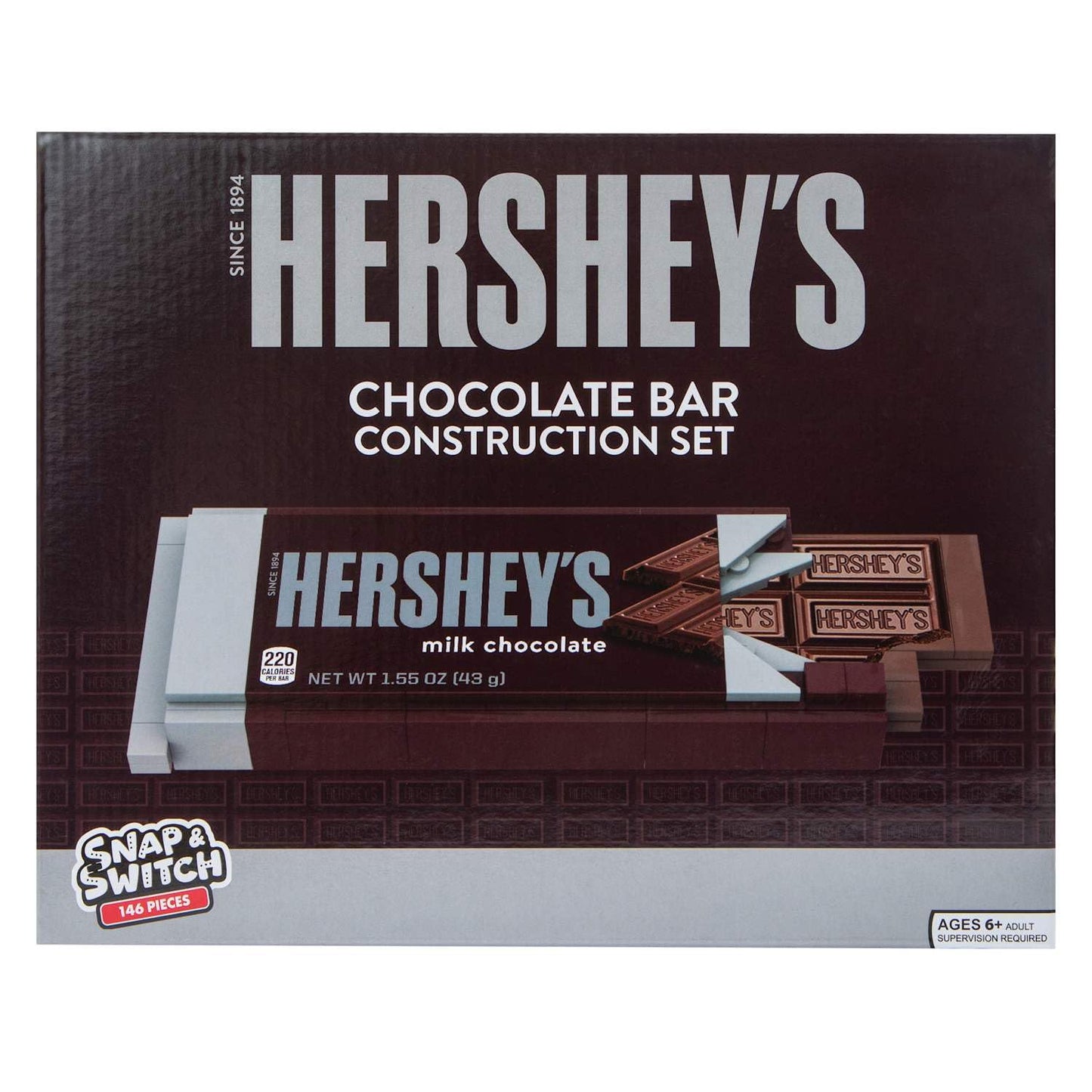 Hershey's Chocolate Bar Snap and Switch Set - 146 Pieces