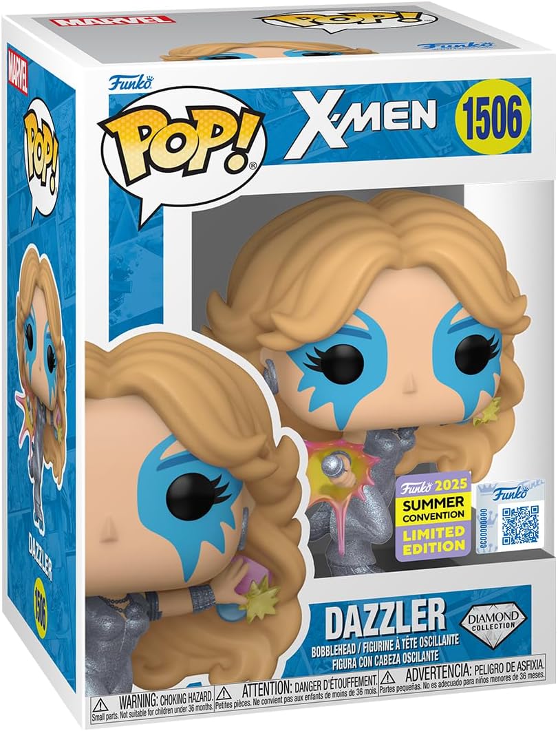 Funko Pop! X-Men - Dazzler Diamond Glitter Collectible Vinyl Figure #1506 (Exclusive)
