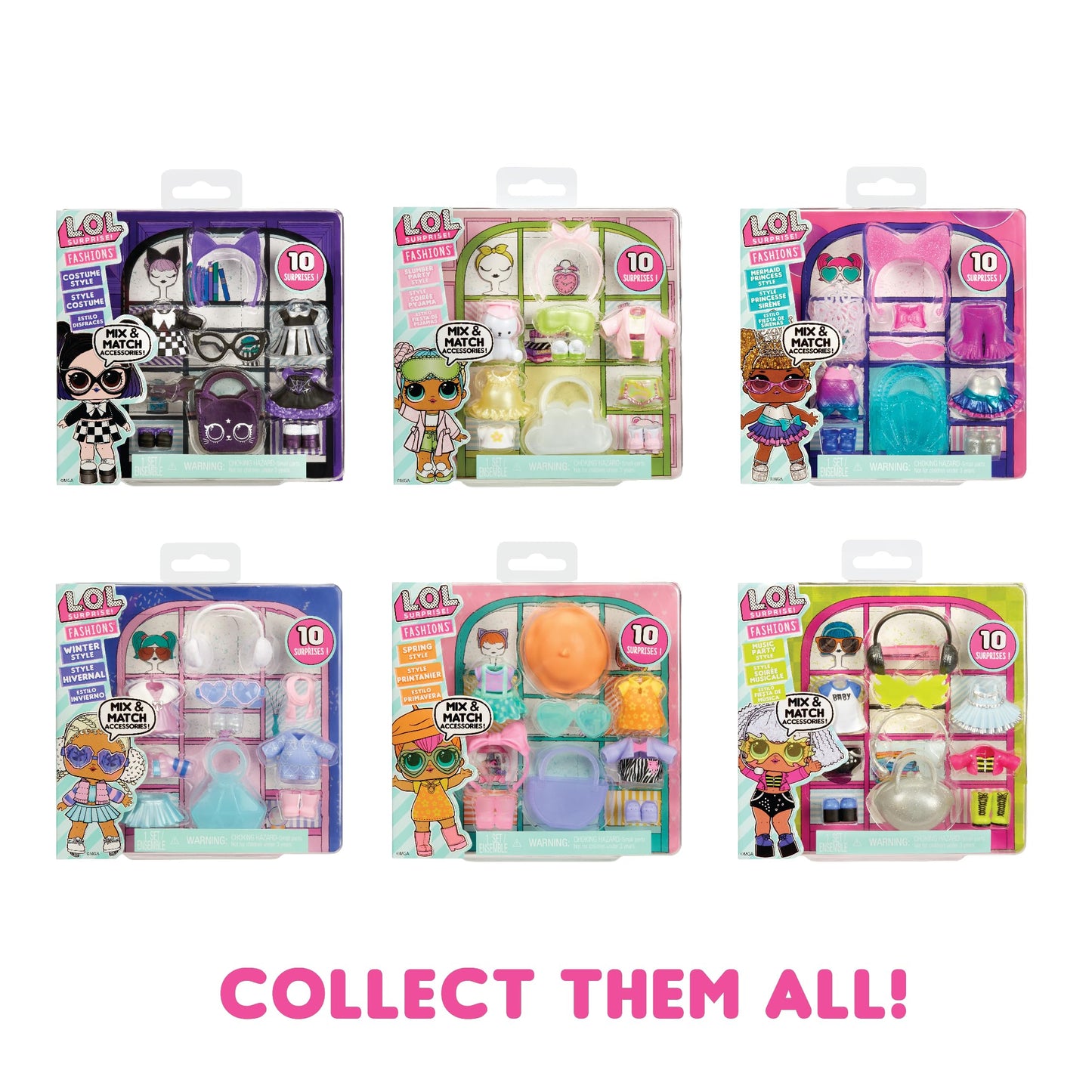 L.O.L. Surprise! Fashion Packs Music Party Style