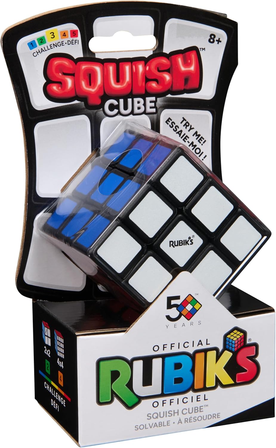 Rubik's Cube Squish Soft Sensory 3x3 Puzzle Game