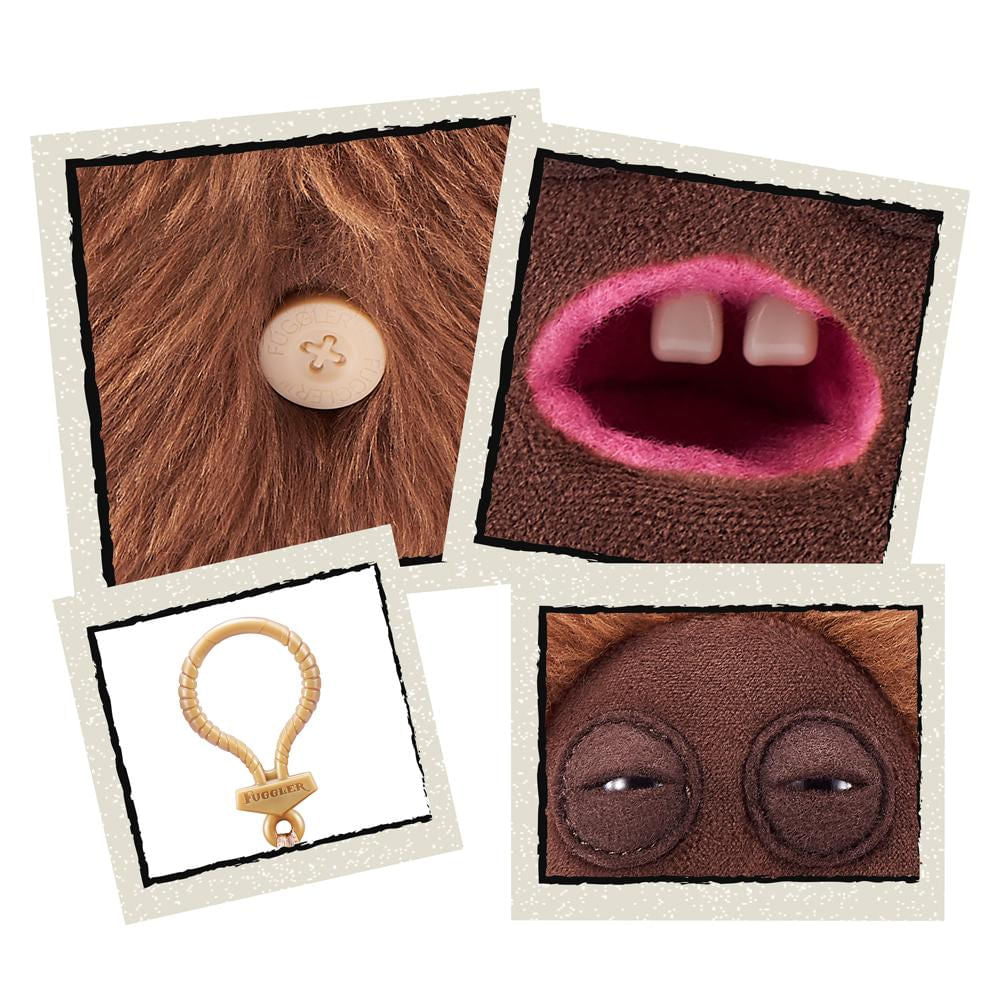 Fuggler Plush Clip-On Keyring - Hedge Grog
