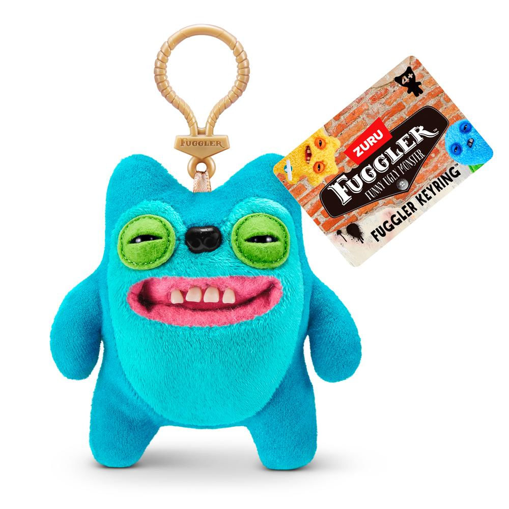 Fuggler Plush Clip-On Keyring - Greedy Grinner