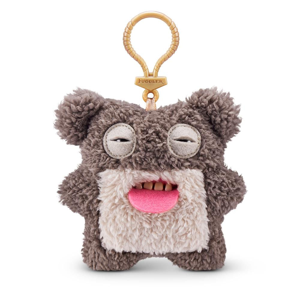 Fuggler Plush Clip-On Keyring - Scarescome Square Bear
