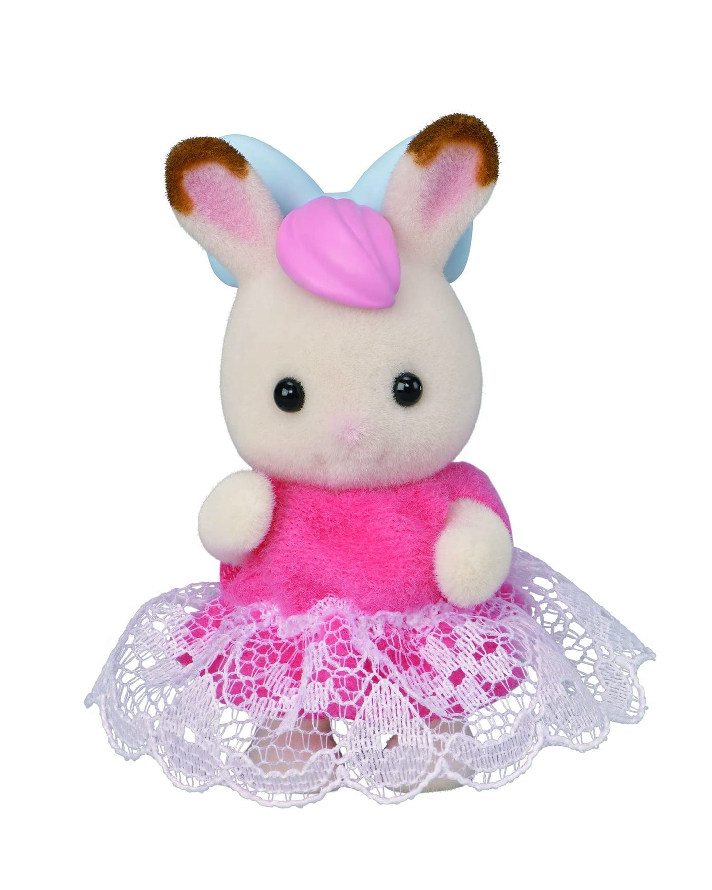 Calico Critters Baby Fun Hair Series Blind Bag Surprise Set Including Doll Figure and Accessory (Includes 1 Bag, Styles Vary)