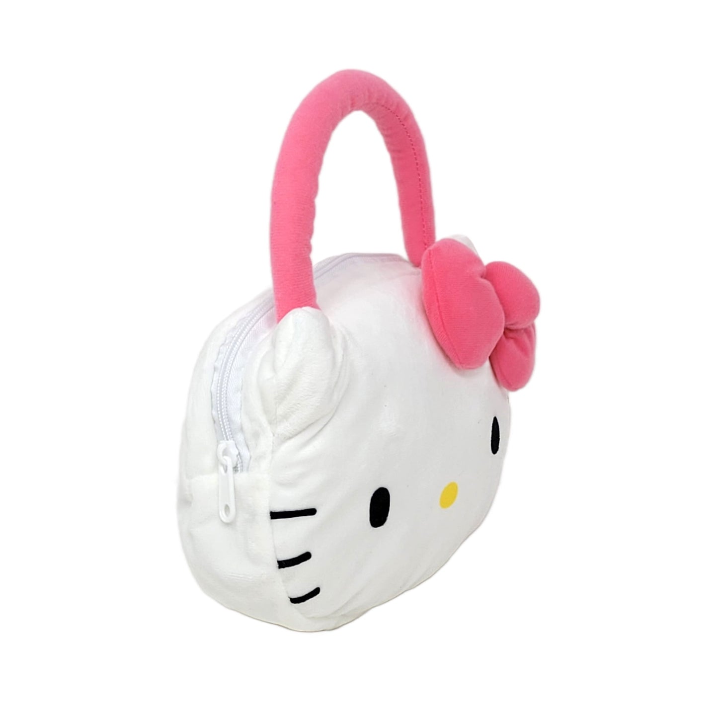 Hello Kitty Plush Head-Shaped Handbag