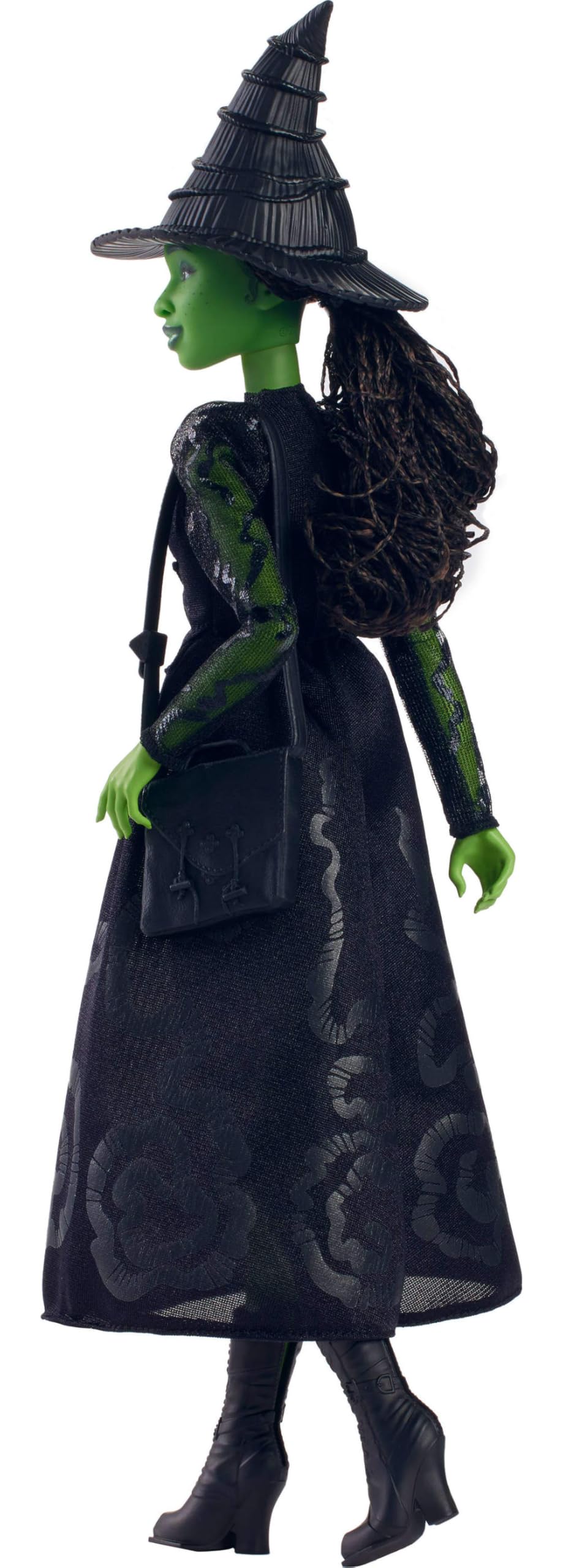 Mattel Universal Wicked Elphaba Fashion Doll & Accessories with Ballroom Look