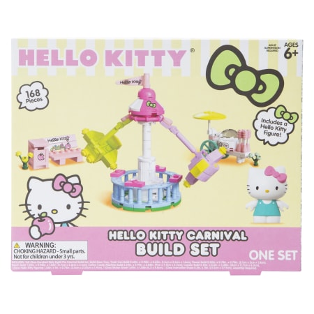 Hello Kitty Carnival Build Set & Figure - 168 pieces
