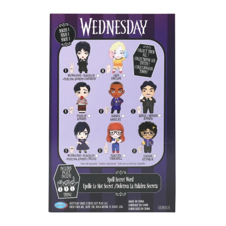 Just Play Wednesday Collectible Gomez Mini Figure