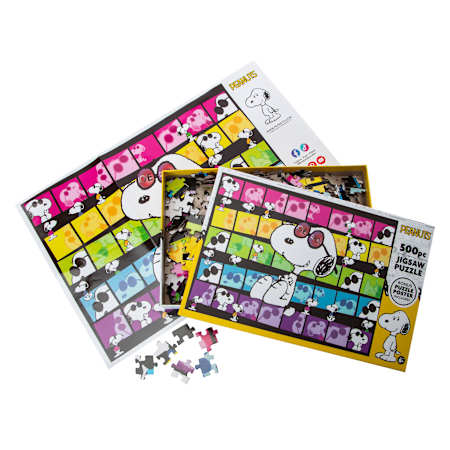 RoseArt - Peanuts Joe Cool - 500 Piece Jigsaw Puzzle