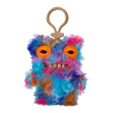 Fuggler Plush Clip-On Keyring - Mr Buttons, Multicolor