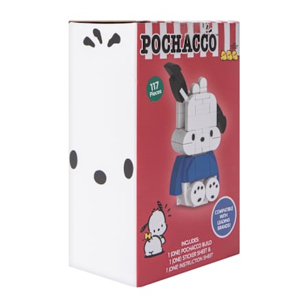 Sanrio Hello Kitty Pochacco Block Figure Build Kit - 117 Pieces