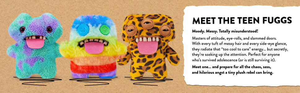 Fuggler 6-inch Teen Fugg Oogah Boogah Plush