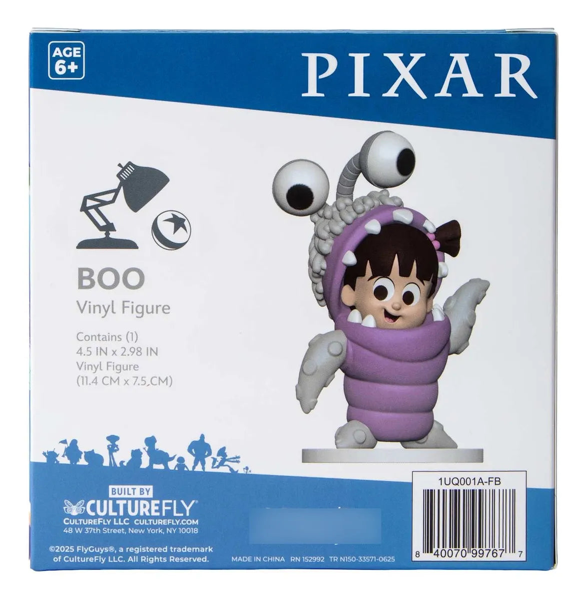 CultureFly Disney Pixar Boo Vinyl Figure