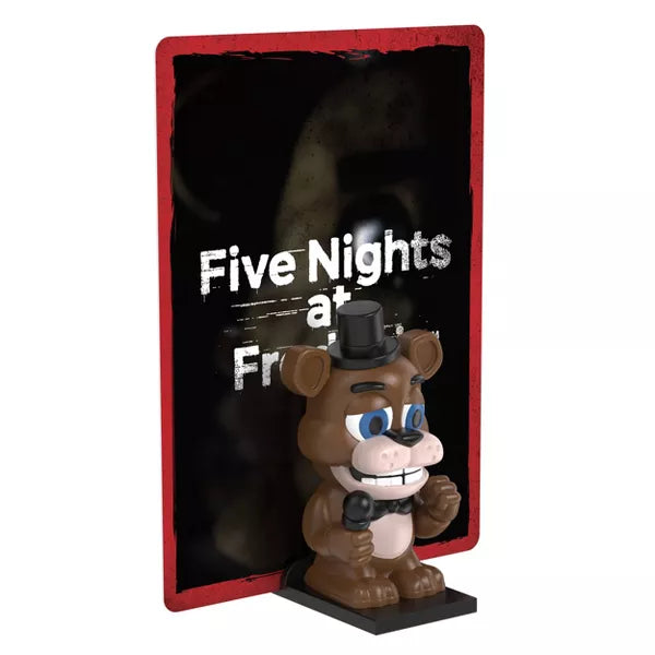 Five Nights at Freddy's Faz's Fizzy Station Grab N' Go, 3 Mystery Mini Figure Playset