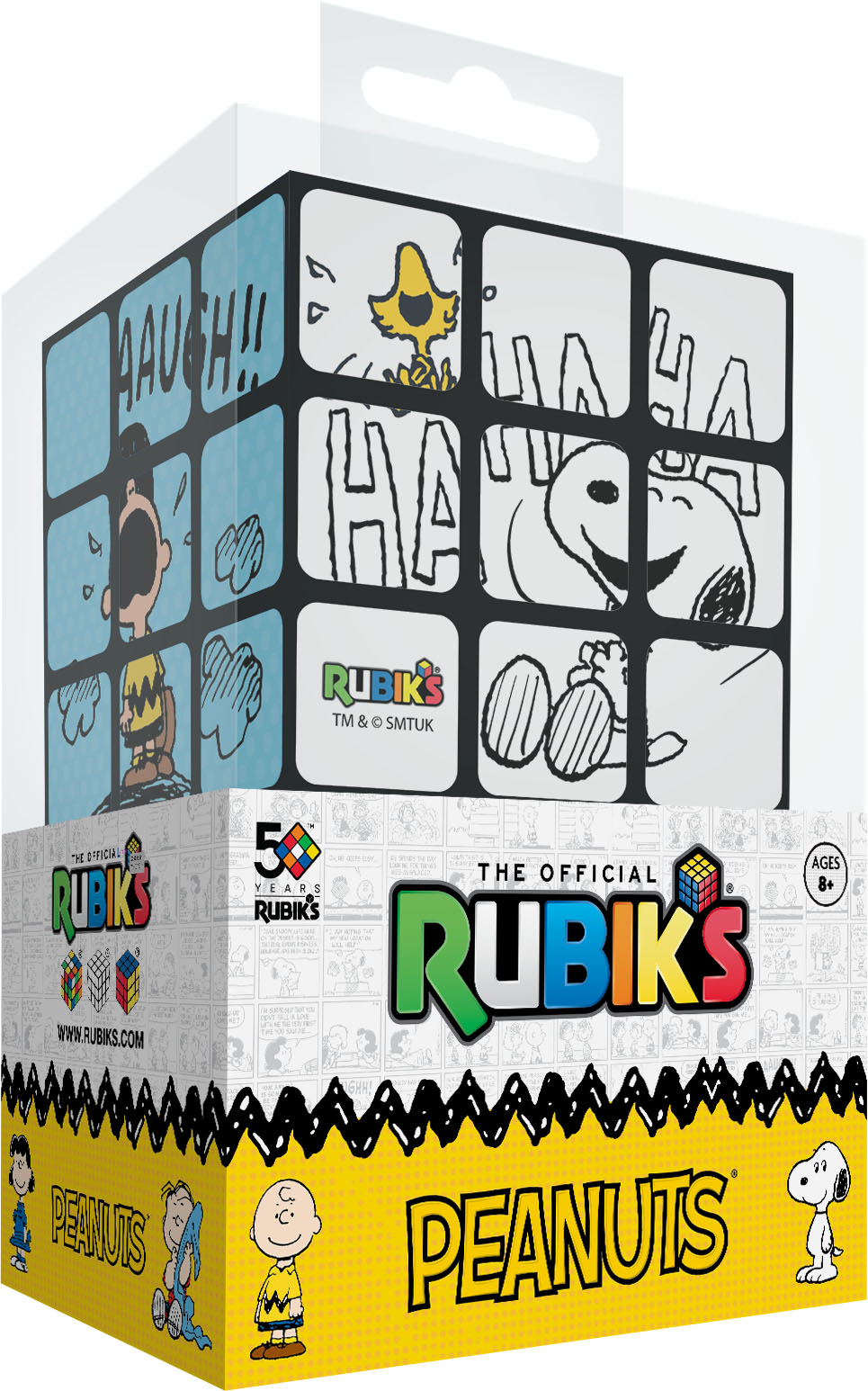 Rubik’s Cube – Peanuts Classic Moments Themed 3x3 Speed Cube