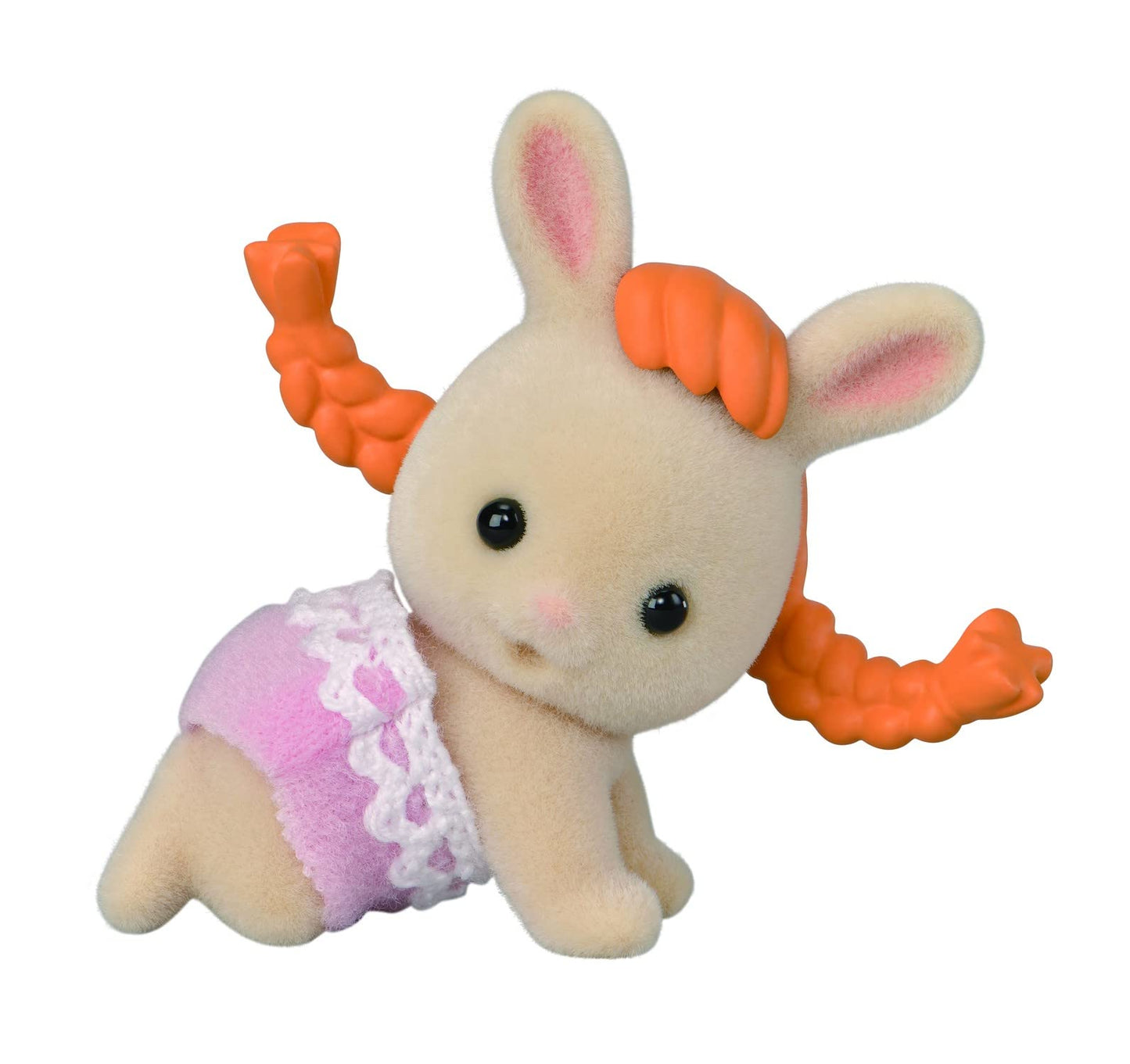 Calico Critters Baby Fun Hair Series Blind Bag Surprise Set Including Doll Figure and Accessory (Includes 1 Bag, Styles Vary)