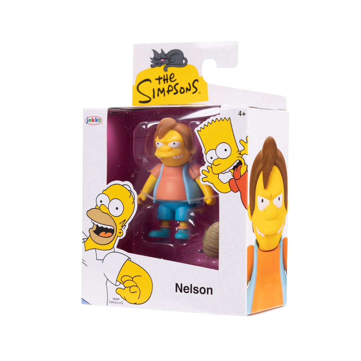 The Simpsons 2.5-inch Nelson Muntz Collectible Action Figure