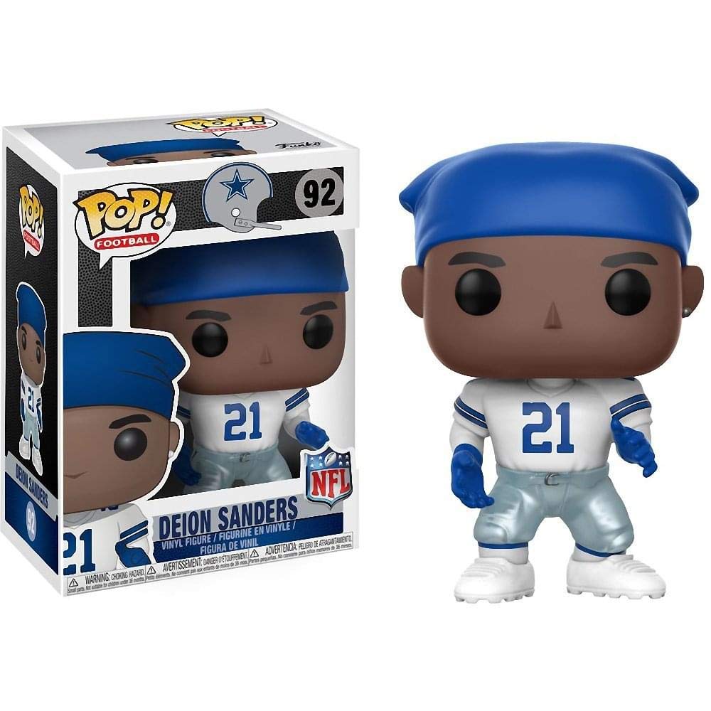 Funko POP! Sports: NFL Deion Sanders (Cowboys Home) Collectible Figure
