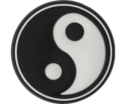 Crocs Jibbitz Yin Yang Symbol Shoe Charm | Jibbitz for Crocs