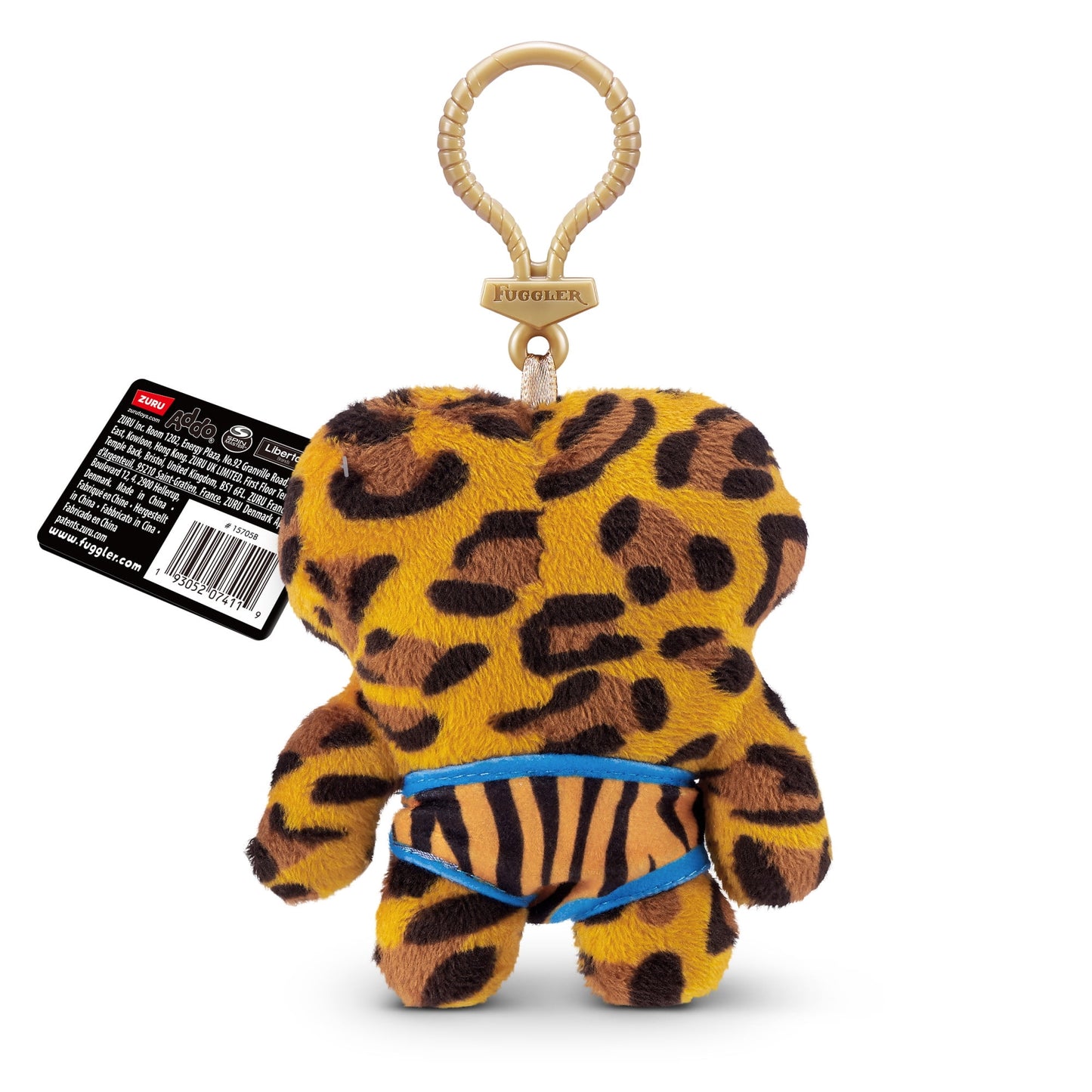 Fuggler Plush Clip-On Keyring - Annoyed Alien