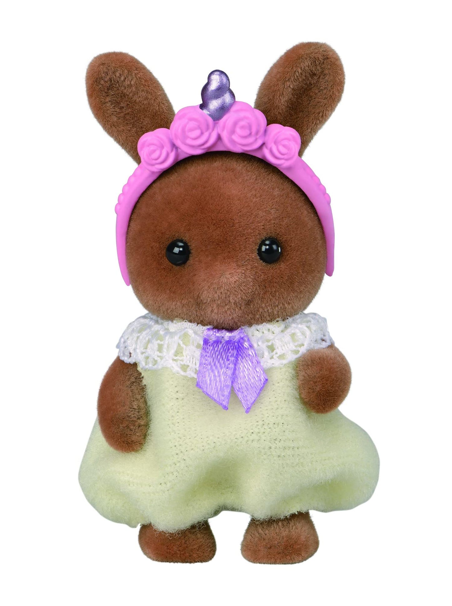 Calico Critters Baby Fun Hair Series Blind Bag Surprise Set Including Doll Figure and Accessory (Includes 1 Bag, Styles Vary)