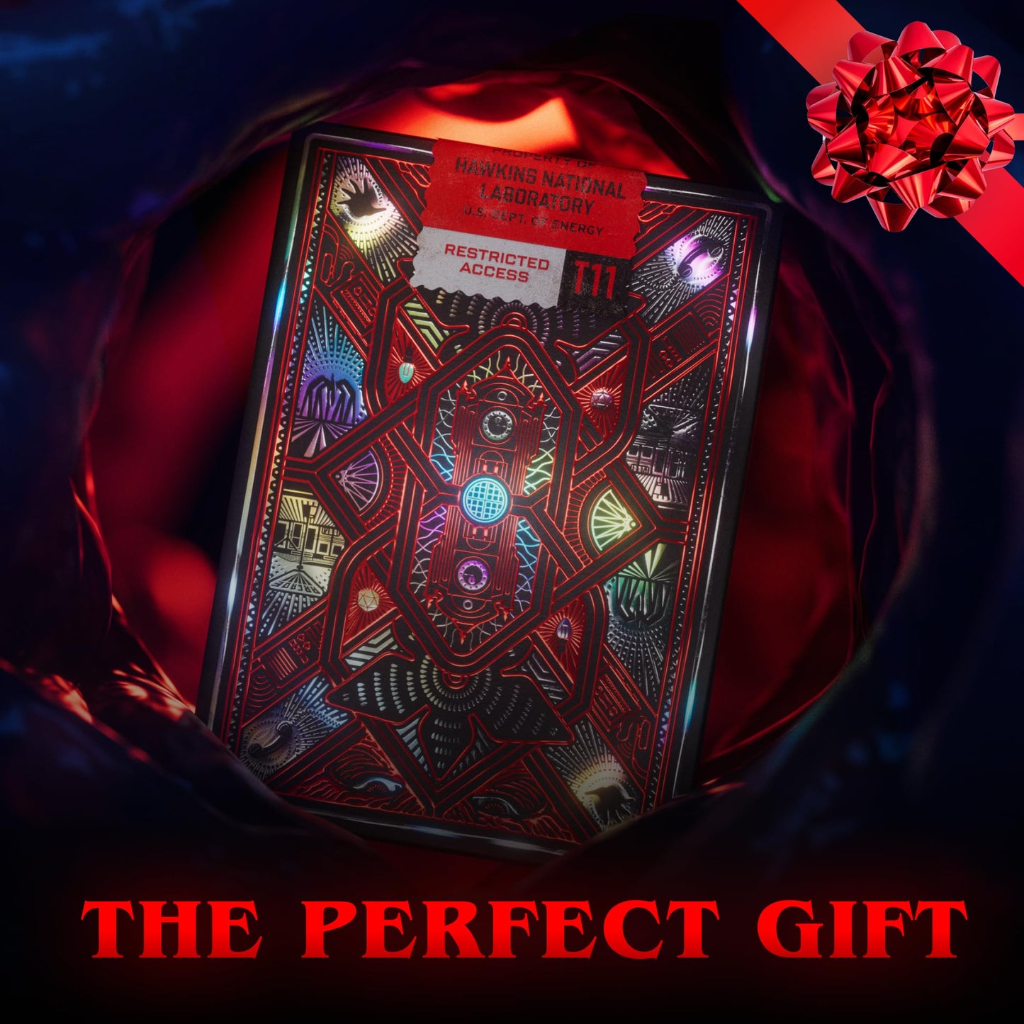 theory11 Stranger Things Premium Playing Cards, Poker Size Standard Index