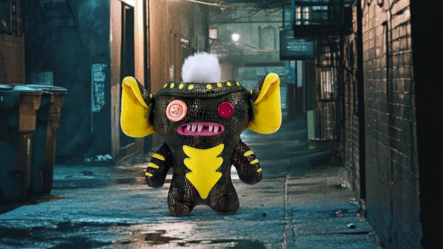 Fuggler Gremlins 9-inch Stripe Funny Ugly Monster Plush Toy