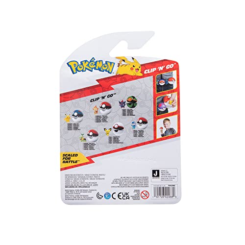 Pokemon PKW2660 - Clip 'n'Go Pokeball - Pikachu & Good Ball