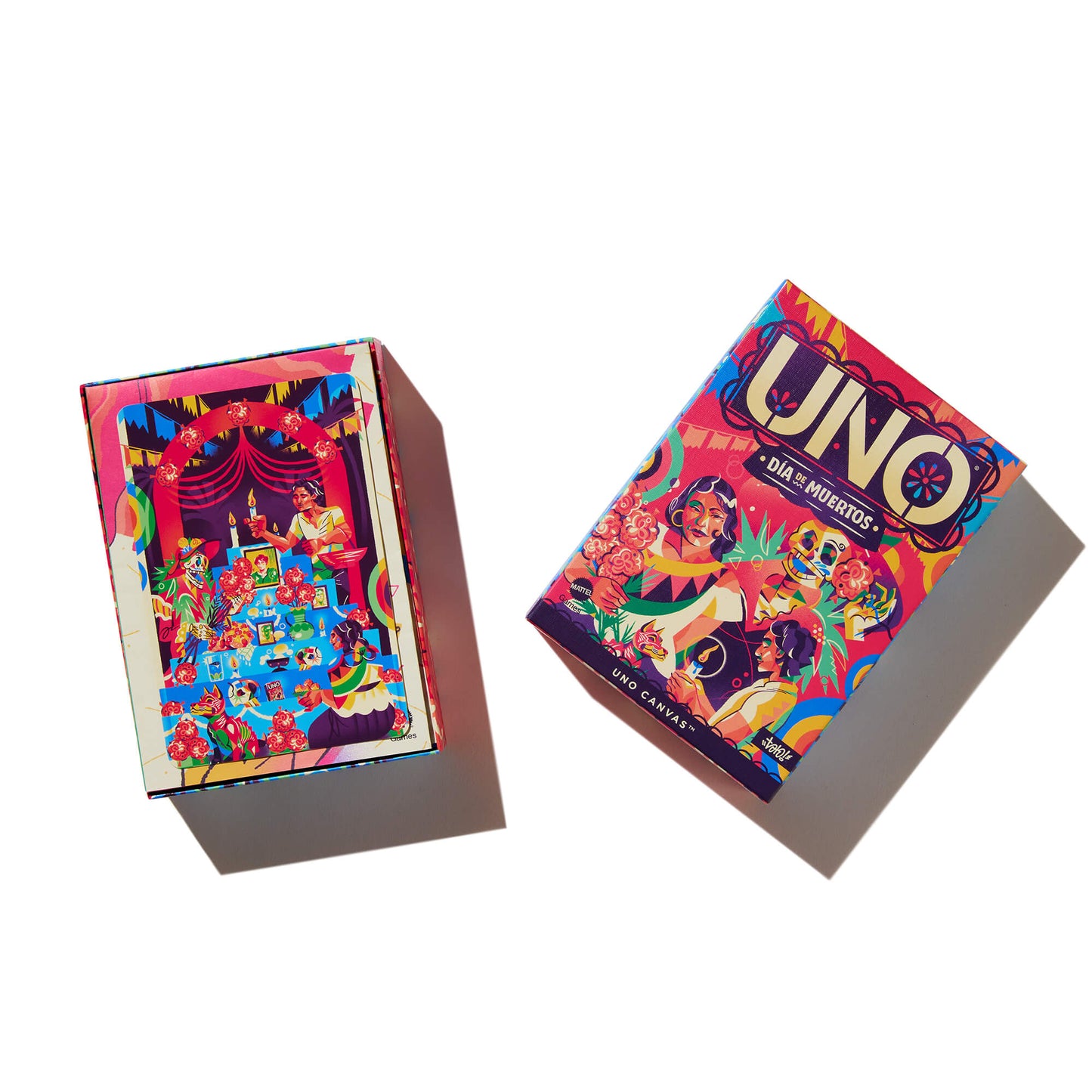 Mattel Games UNO Canvas Día de Muertos Card Game