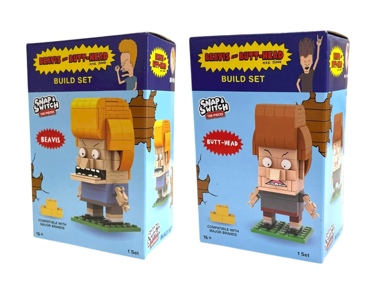 Snap & Switch 2-Pack Beavis and Butthead Build Set