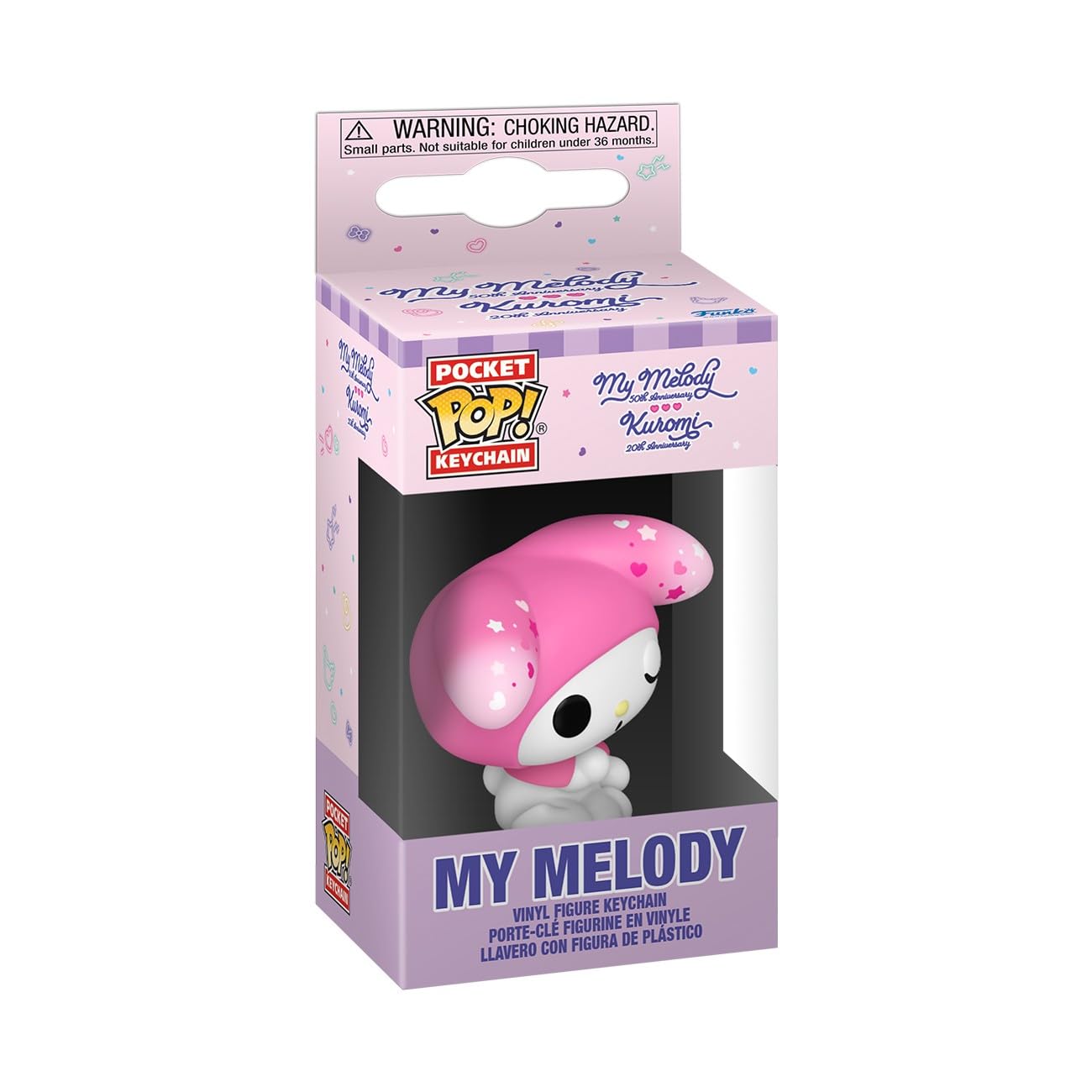 Funko Pop! Keychain: My Melody 50th Anniversary Collectible Pop