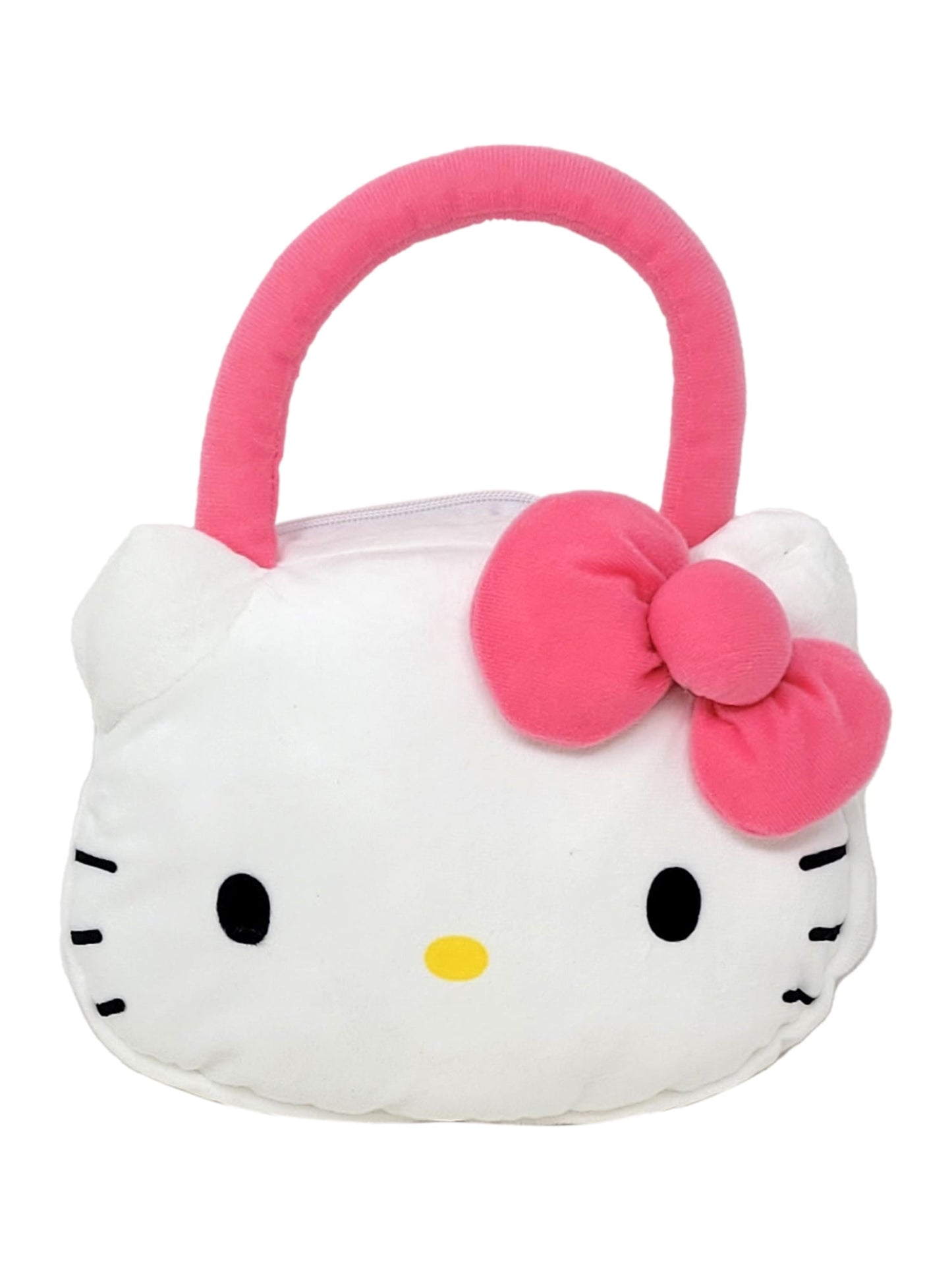 Hello Kitty Plush Head-Shaped Handbag
