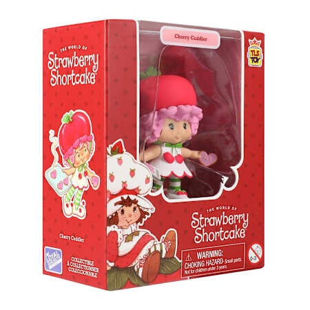 The World Of Strawberry Shortcake Cherry Cuddler 2.5-inch Cheebee Figure