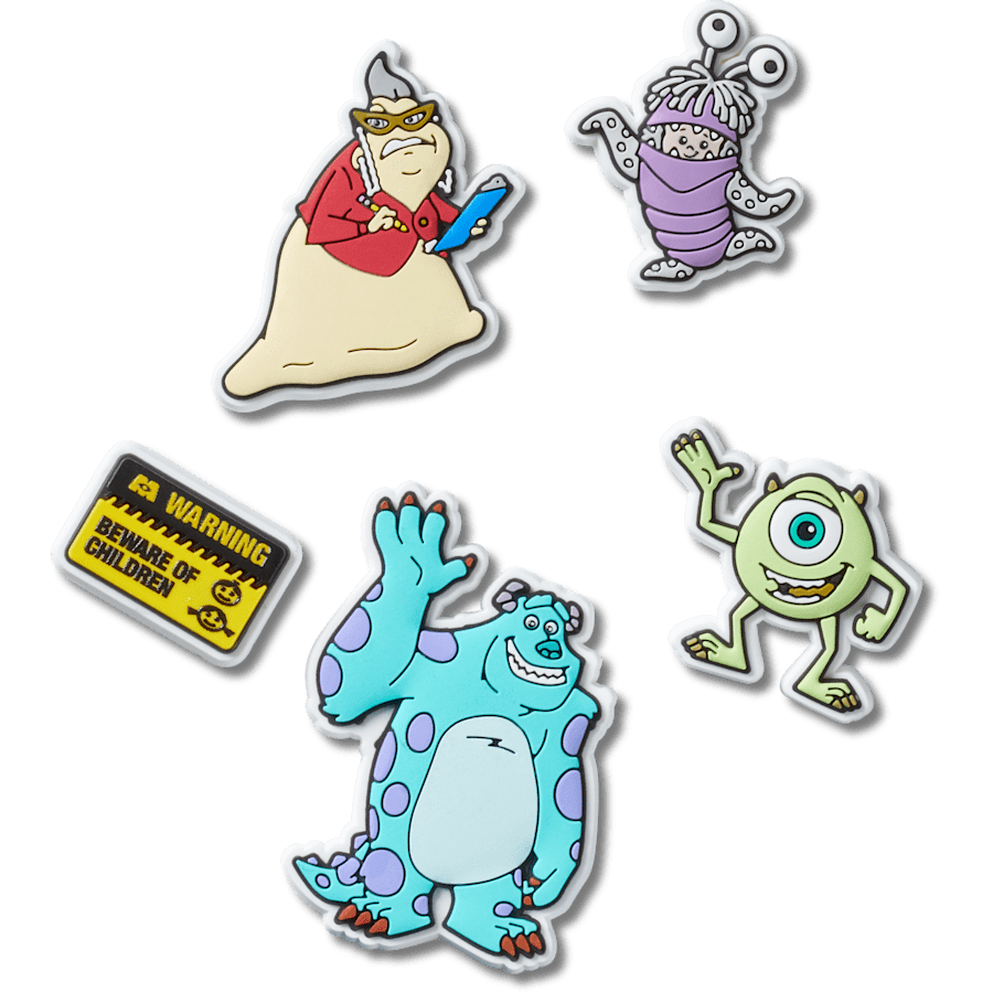 Crocs Jibbitz Monsters Inc. 5-pack Shoe Charms | Jibbitz for Crocs