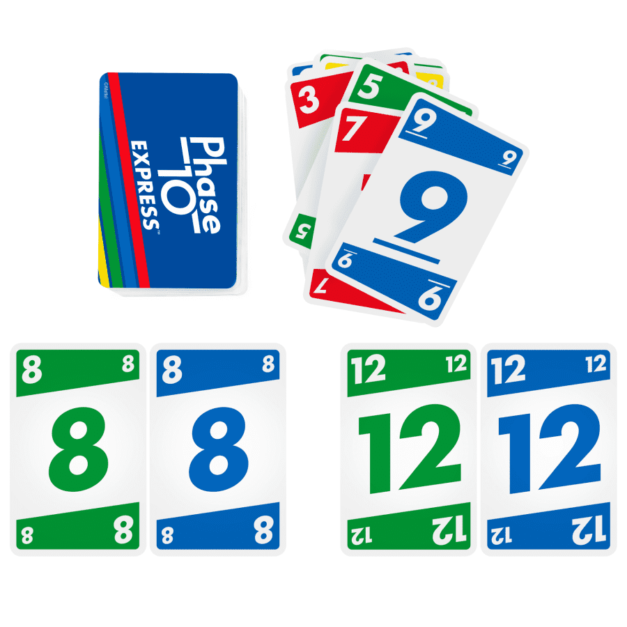 Mattel Phase 10 Express Card Game