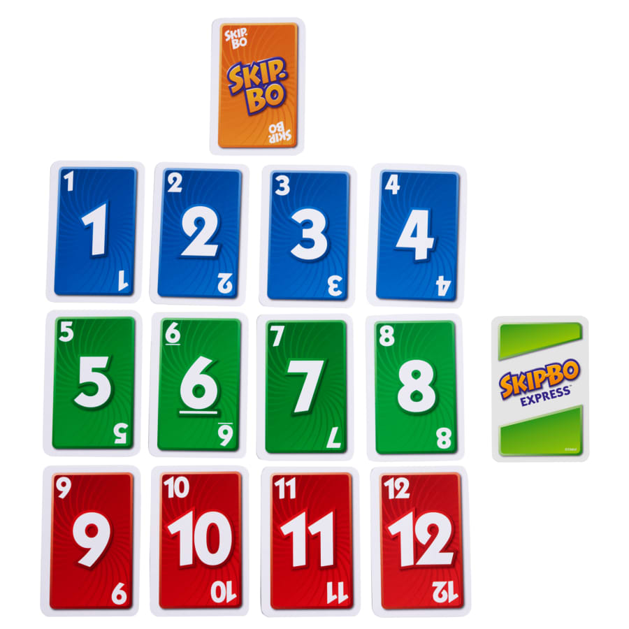 Mattel Skip-Bo Express Card Game