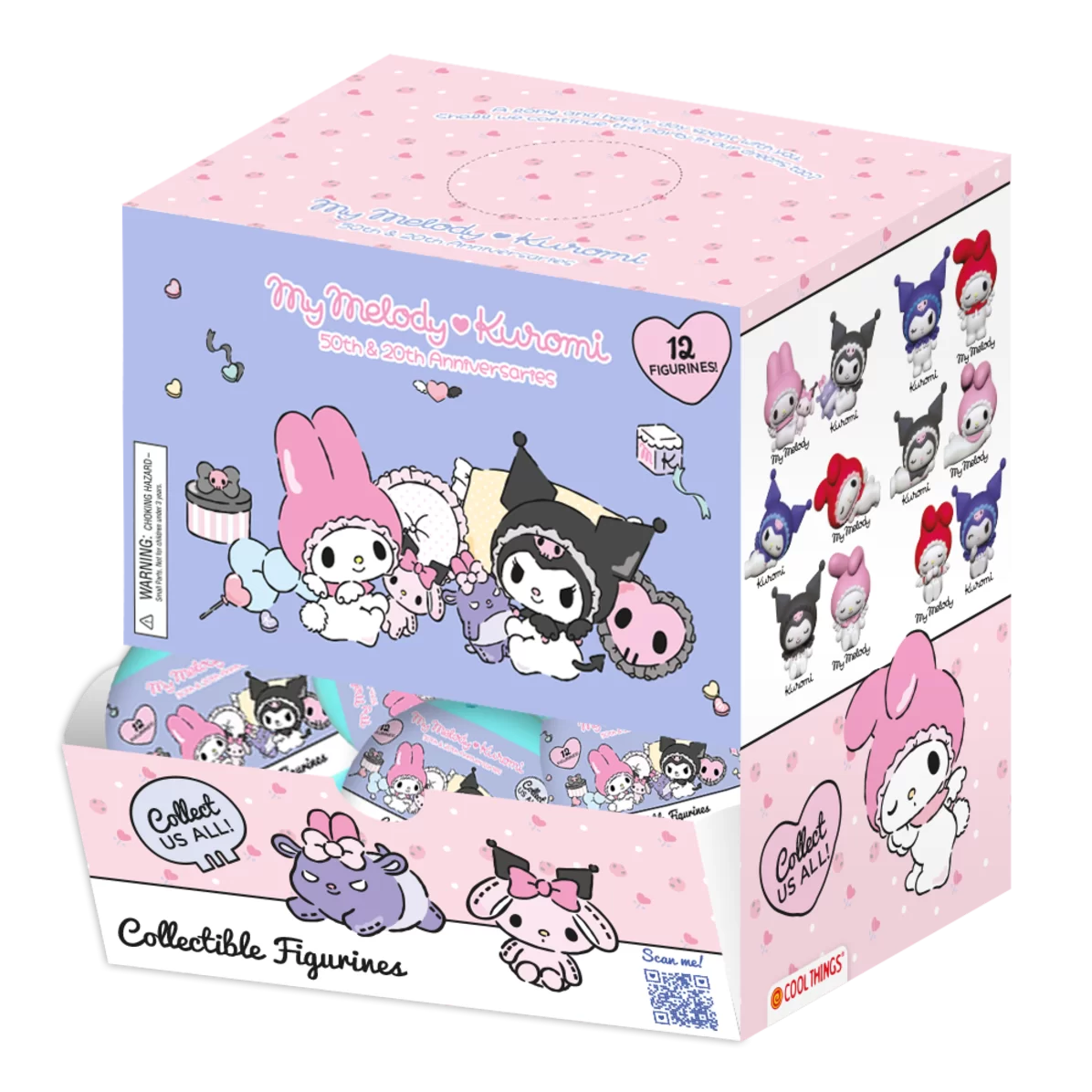Sanrio My Melody and Kuromi Mystery 2-pack Mini Figures
