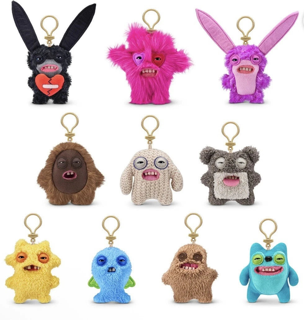 Fuggler Plush Clip-On Keyring - Mr. Needles